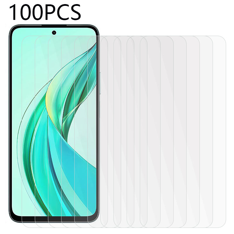 100PCS For Honor 90 Smart / X7b 4G / 5G HD Transparent Screen Protector Phone Tempered Glass Film 100PCS For Honor 90 Smart / X7b 4G / 5G HD Transparent Screen Protector Phone Tempered Glass Film